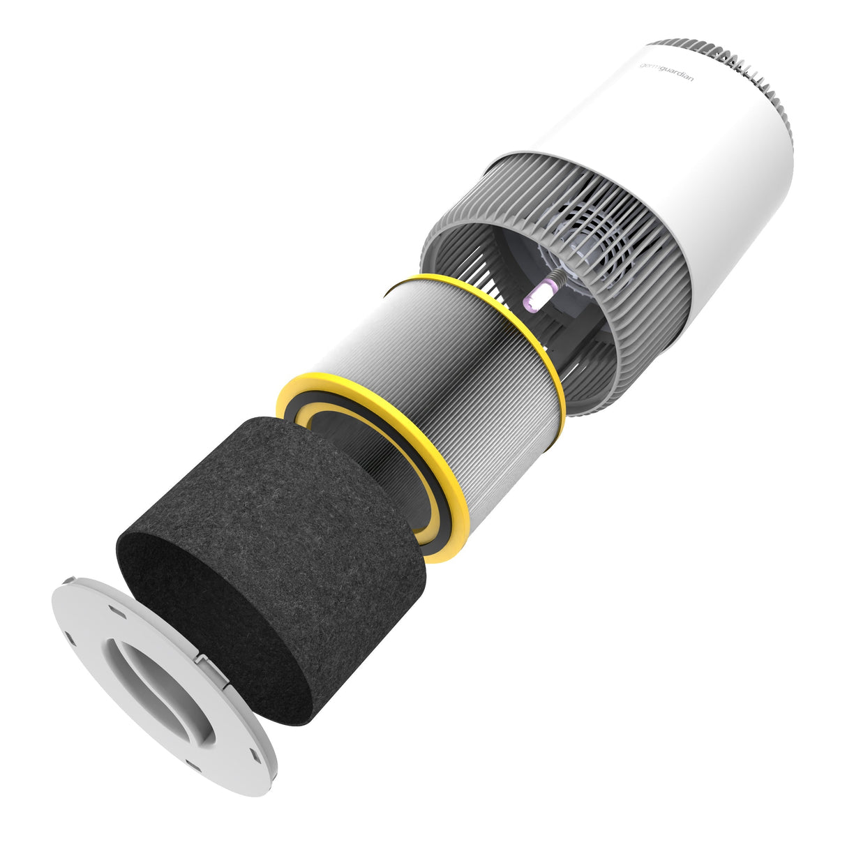 GermGuardian AC151 Compact Air Purifier with HEPA Filter, Odor Control & UV-C