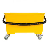 Johnny Vac Yellow Plastic Window Cleaning Bucket - 21 L