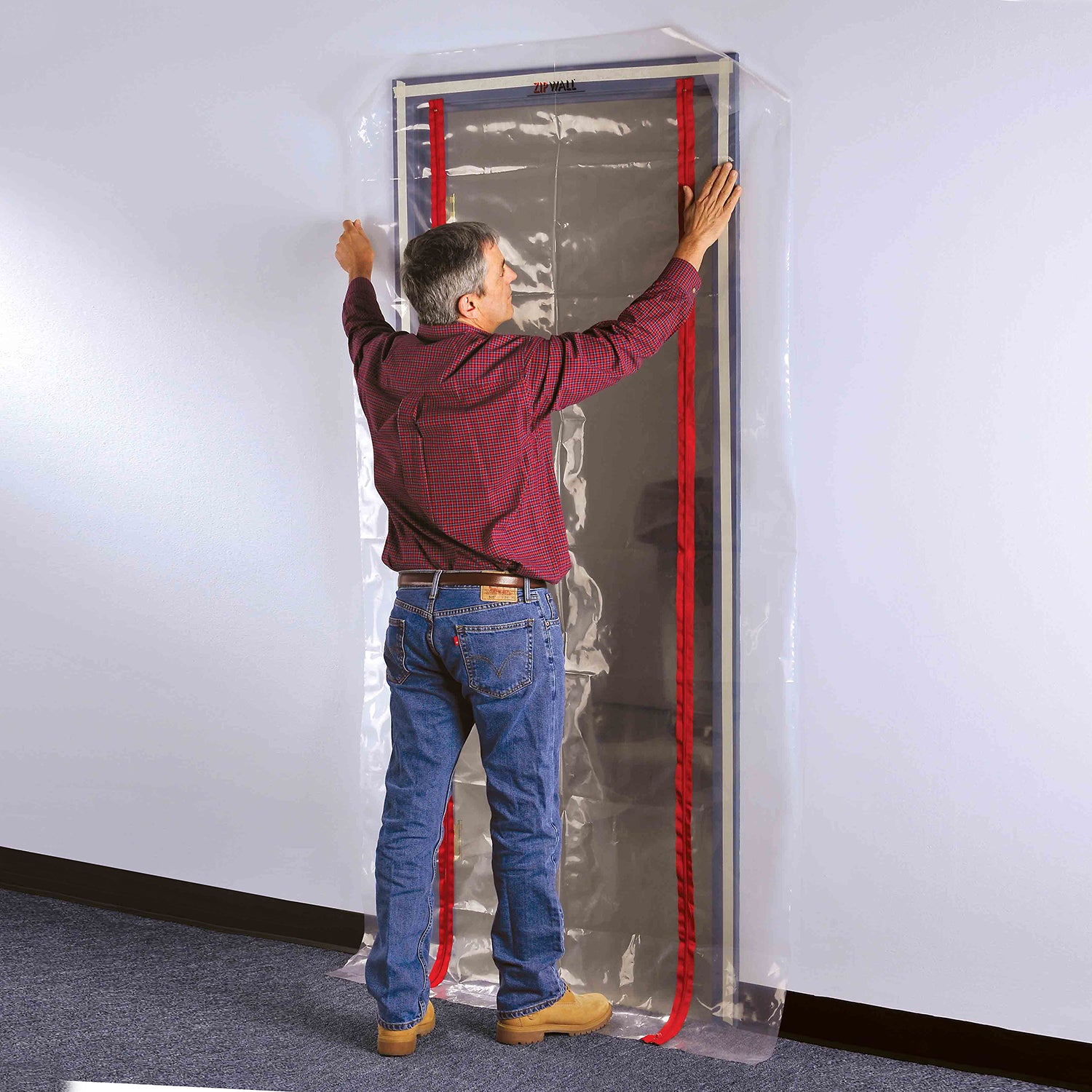 Kit de puerta estándar ZipWall® ZDS ZipDoor®