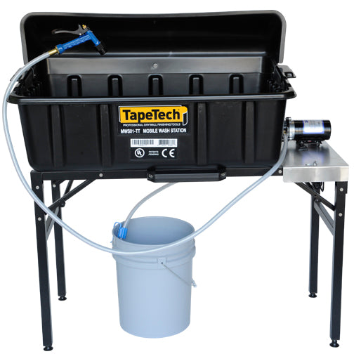 TapeTech MWS01-TT Mobile Wash Station - 110V