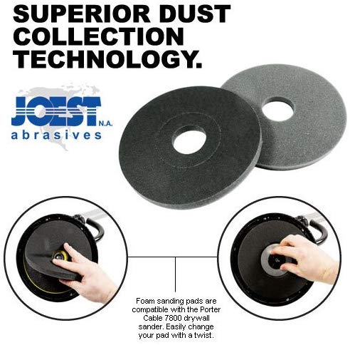 Joest Interface Backing Pad for Porter Cable 7800 Drywall Sander