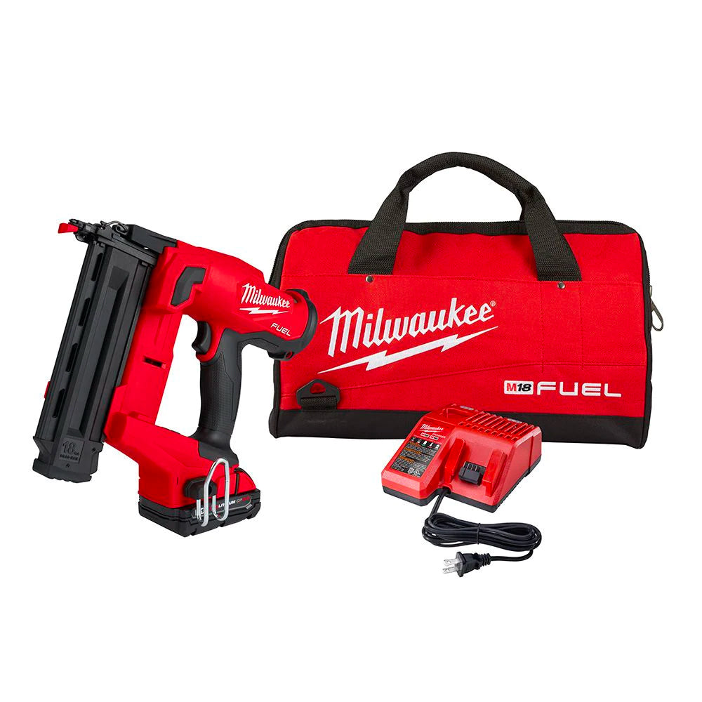 Milwaukee 2746-21CT M18 Fuel 18 Gauge Brad Nailer Kit