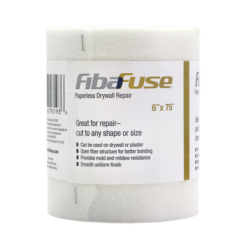 FibaFuse™ 6" Paperless Drywall Tape - 75' Roll