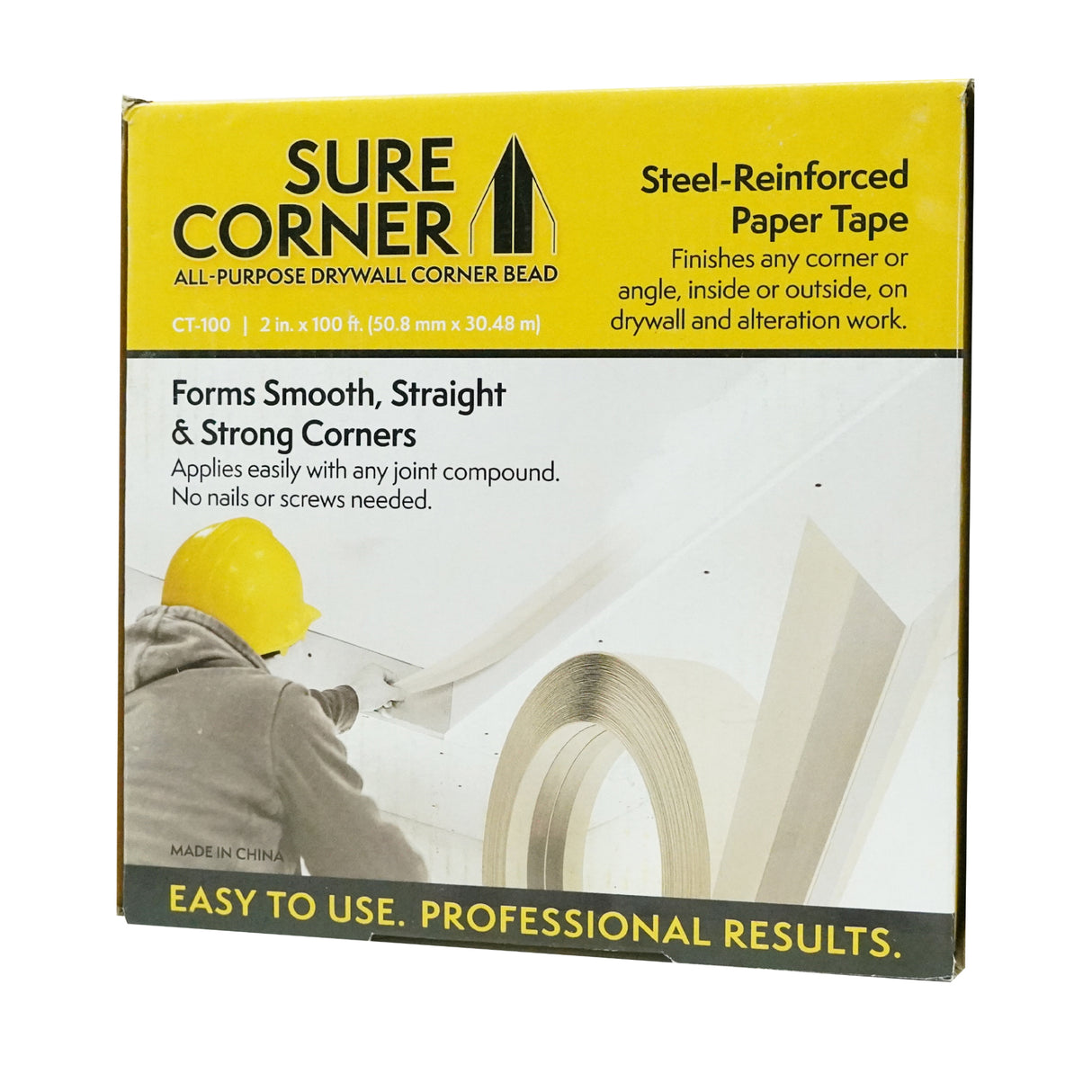 Sure Corner Roll-on Bead - 2" x 100'