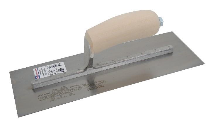 Marshalltown Curved Carbon Steel Drywall Trowel