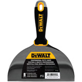 DeWalt Tools Stainless Steel Putty/Finishing Knife – Soft Grip Handle