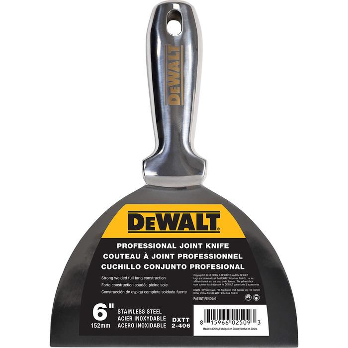 DeWalt Professional Ensemble de couteaux à joint en acier inoxydable avec poignées DXTT-3-203