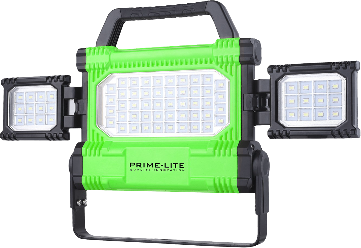 Primeline Tools Triple Panel Floodlight and Tripod Stand