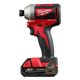 Milwaukee 2892-22CT M18 Compact Brushless Drill Driver and Impact Driver Combo Kit