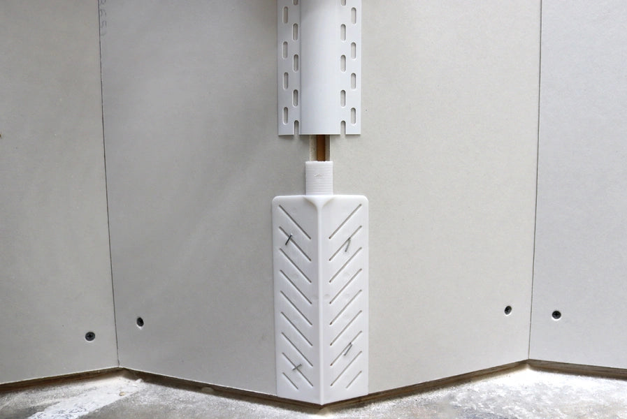 Trim-Tex 350 Esquinero extendido de punta redondeada mediana