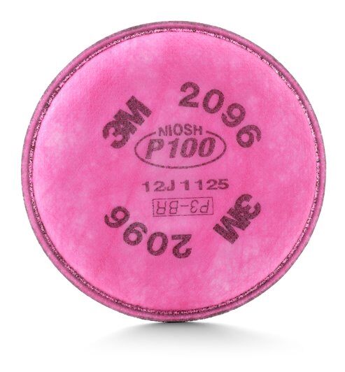 3M™ P100 Particulate Filter with Nuisance Level Acid Gas Relief (Pack of 2) 2096