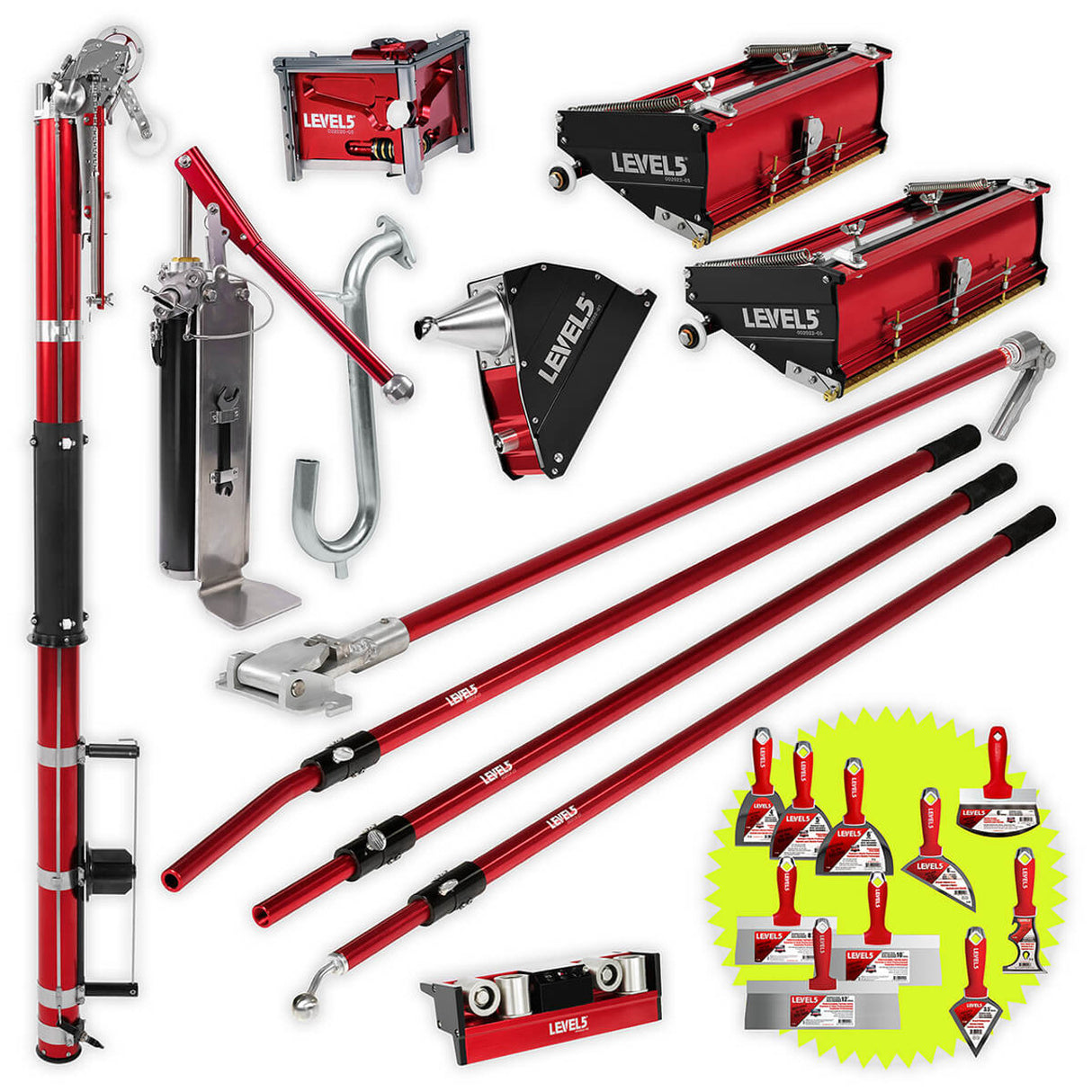 Level 5 L5T Full Set with Bonus Hand Tool Set 4-600P