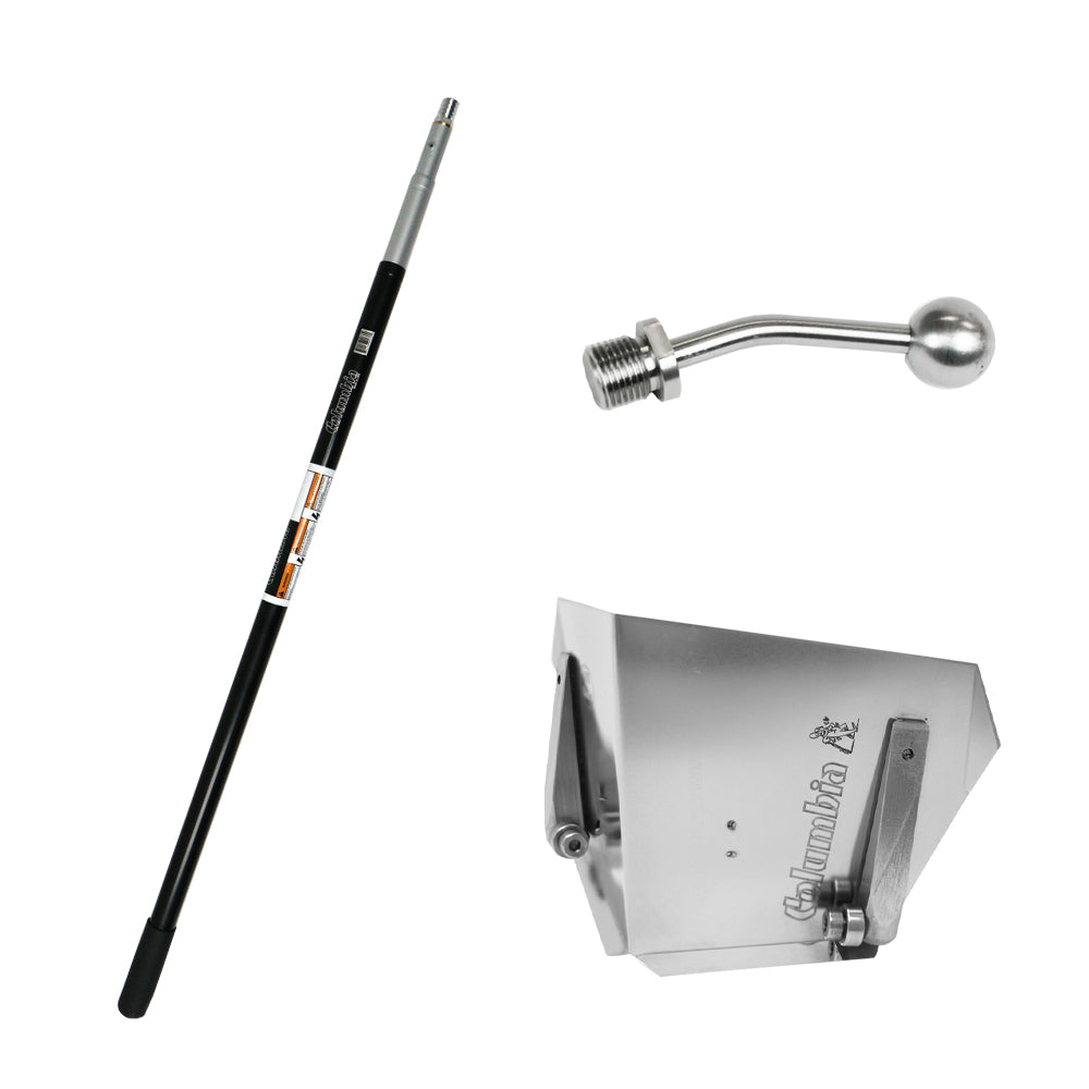 Columbia Ensemble de chasse d'eau standard et poignée Twist-Lock