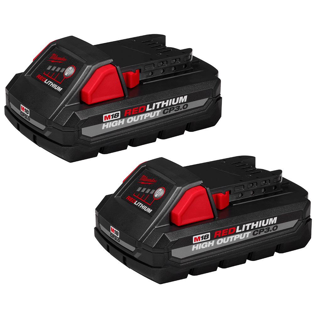 Milwaukee 48-11-1837 M18 RedLithium High Output CP3.0 Batterie 2-Pack