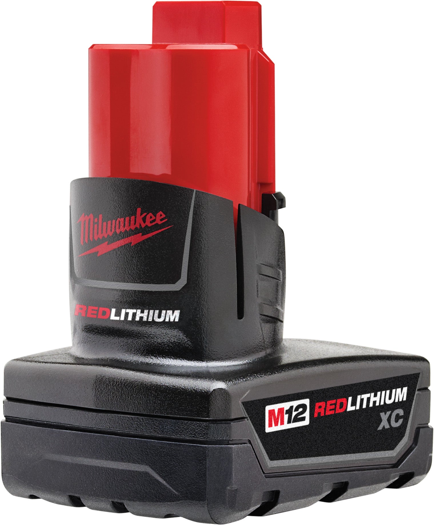 Milwaukee 48-11-2412 M12 XC Lot de 2 batteries au lithium rouge haute capacité