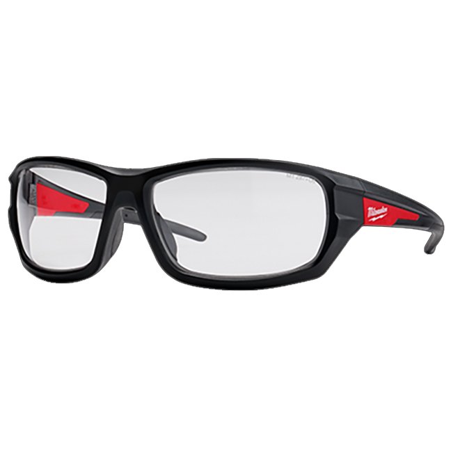 Milwaukee 48-73-2020 Lunettes de sécurité performantes avec verres anti-buée transparents