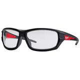 Milwaukee 48-73-2020 Lunettes de sécurité performantes avec verres anti-buée transparents