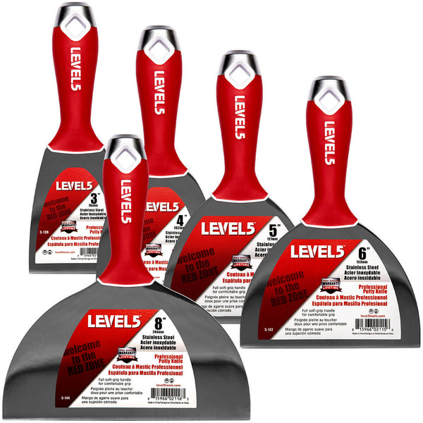 Level 5 Stainless Steel Joint Knife Set 5-602
