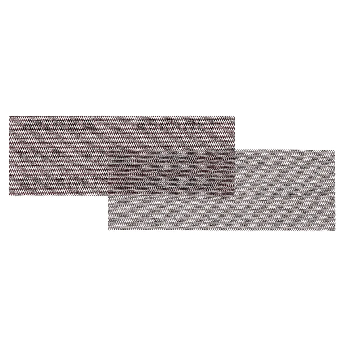 Mirka Abranet Hojas rectangulares con agarre de malla de 2.75" x 8"