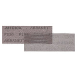 Mirka Handy Kit Abranet Hojas rectangulares con agarre de malla de 3" x 9"