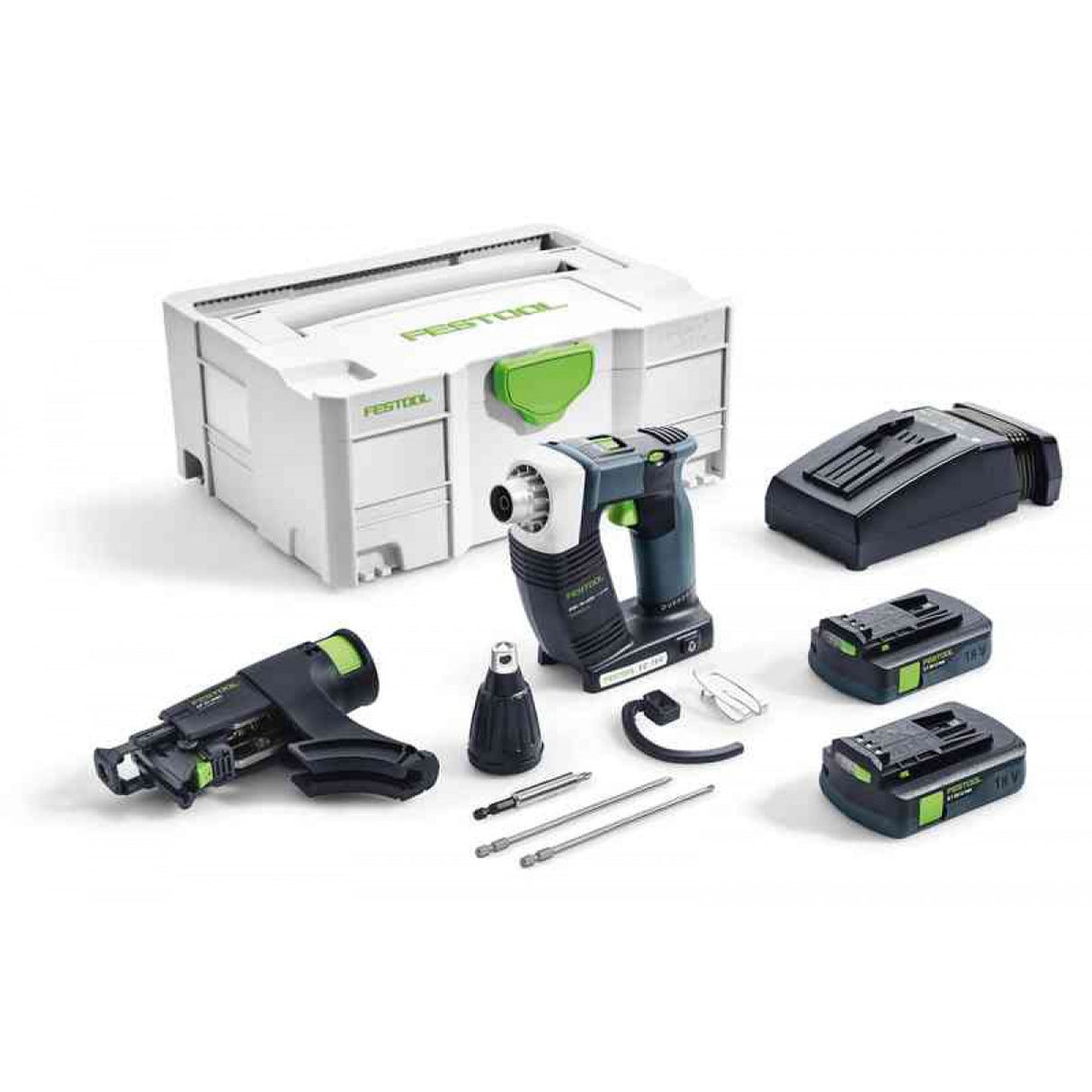 Festool DWC 18 Cordless Drywall Screwdriver Bluetooth 3.1Ah PLUS