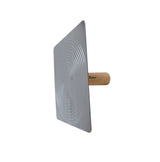 Richard Square Aluminum Drywall Hawk with Wood Handle