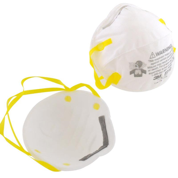 3M™ 8210 Particulate Respirator Dust Masks N95