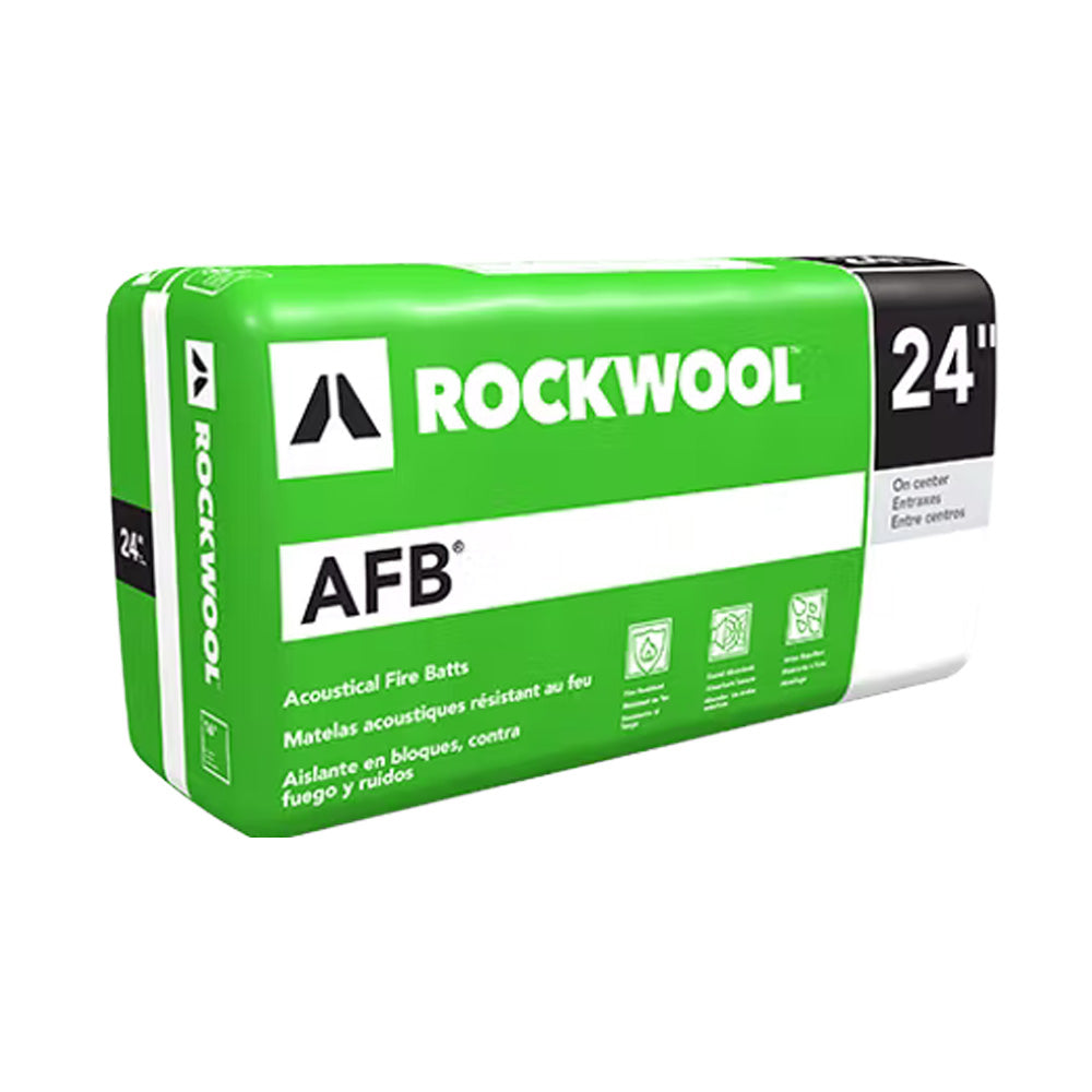Rockwool AFB Acoustical Fire Batt Steel Stud Aislamiento