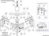 Columbia Angle Head Repair Parts