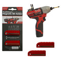 StealthMounts Magnetic Bit Holder for Milwaukee M12 Tools (2 Pack)