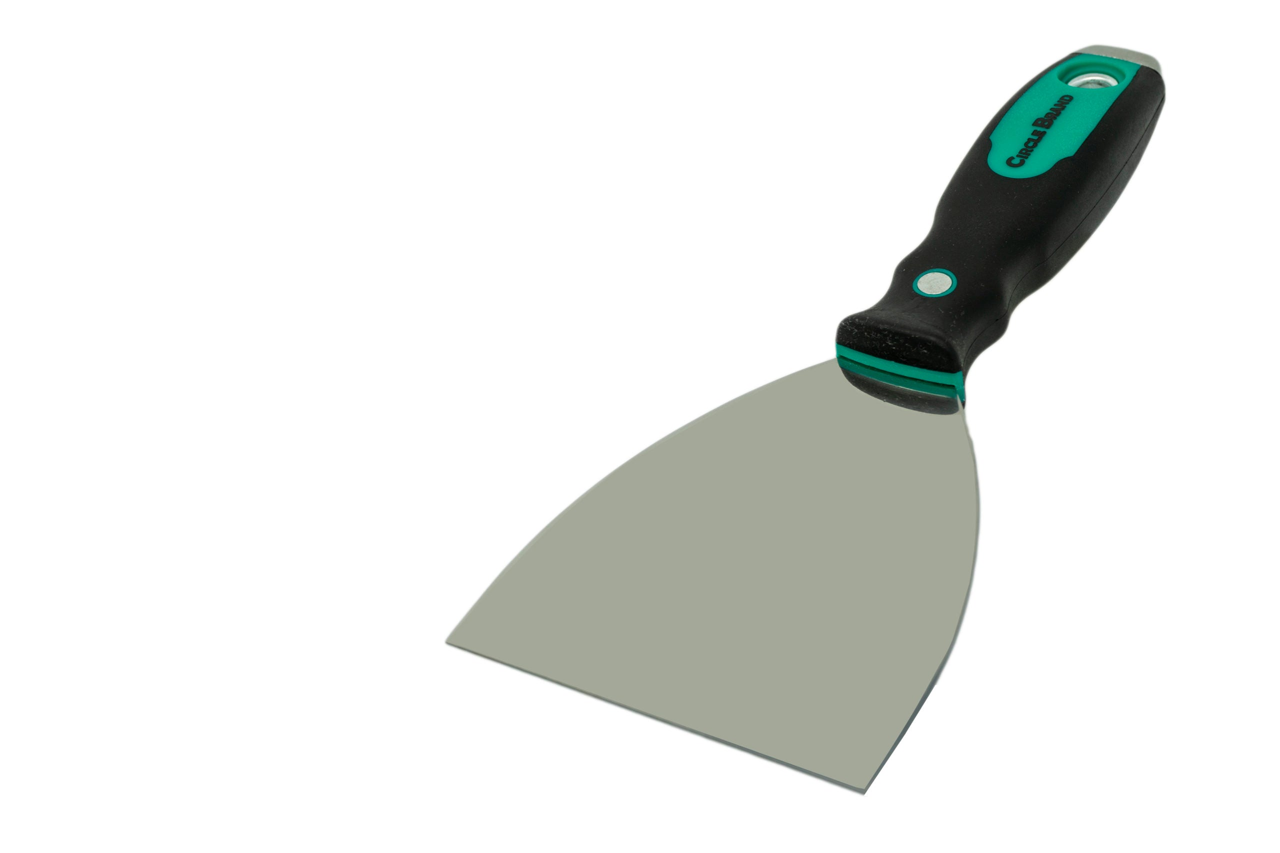 Couteau à joint DuraGrip en acier inoxydable de marque Circle avec tête de marteau