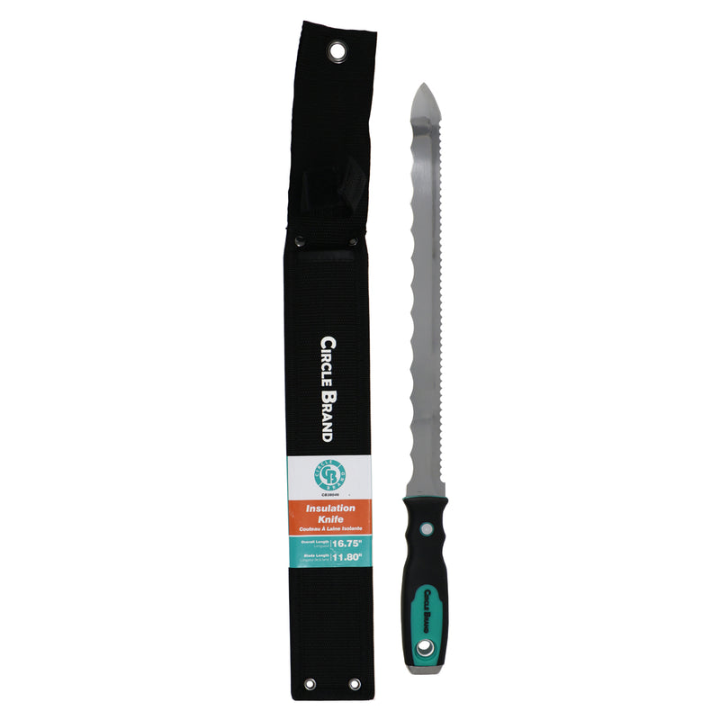 Circle Brand 11.8″ Dual Serrated Insulation Knife