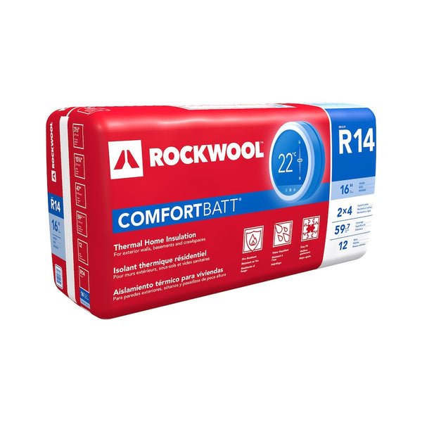 Rockwool Comfortbatt R14 Wood Stud Insulation