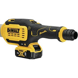 Lijadora de paneles de yeso inalámbrica DeWalt DCE800P2 20V Max con cargador y paquete combinado de dos baterías