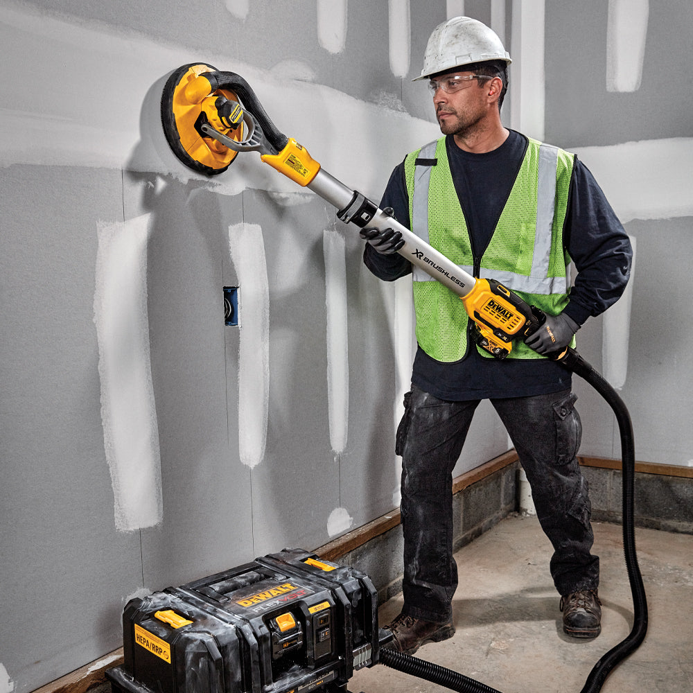 DeWalt DCE800P2 20V Max Cordless Drywall Sander with Charger and Two Batteries Combo Package