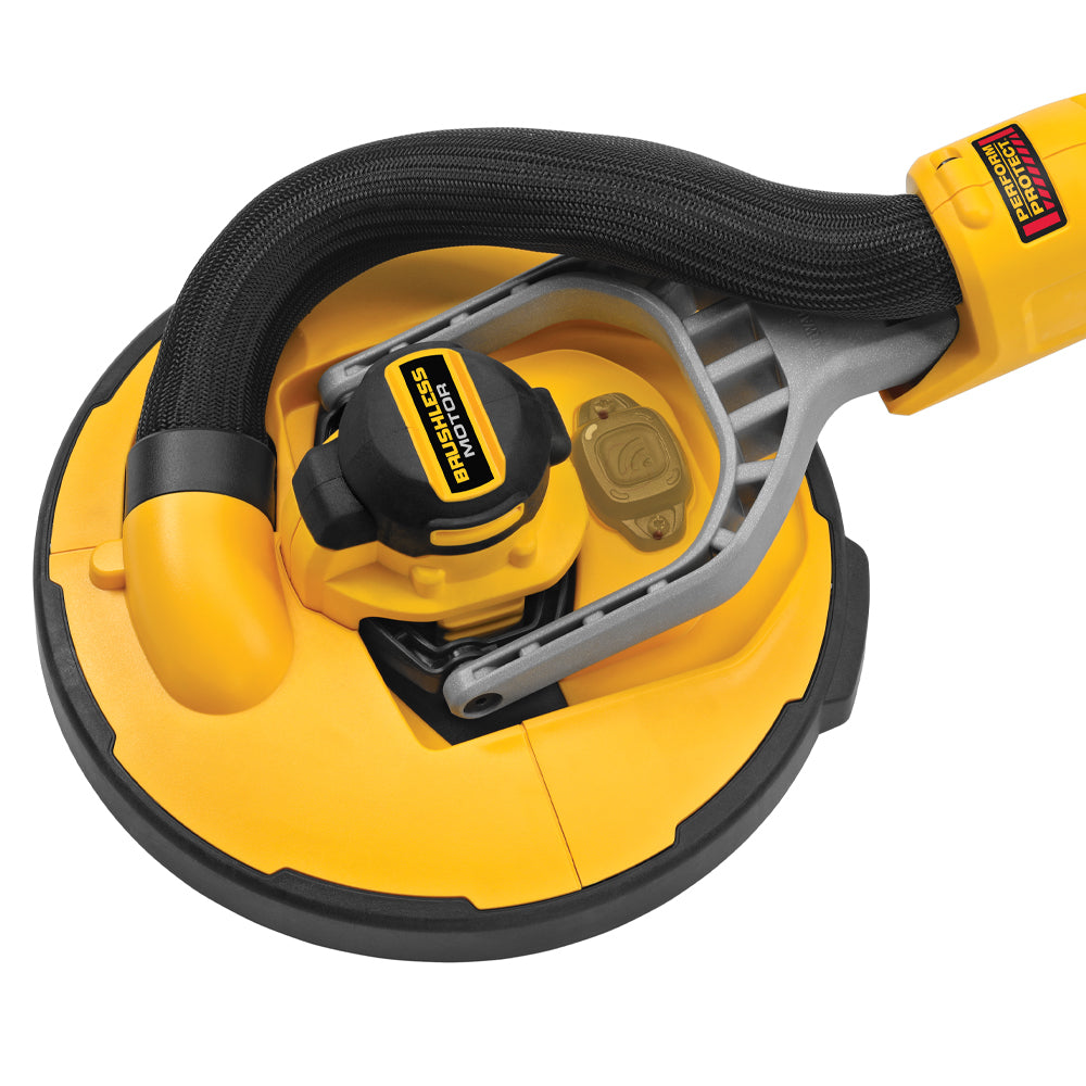 Lijadora de paneles de yeso inalámbrica DeWalt DCE800P2 20V Max con cargador y paquete combinado de dos baterías