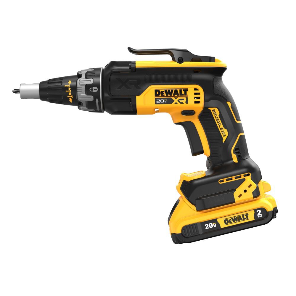 DeWalt DCF630D2 Kit de pistolet à vis sans balais pour cloison sèche 20 V MAX XR