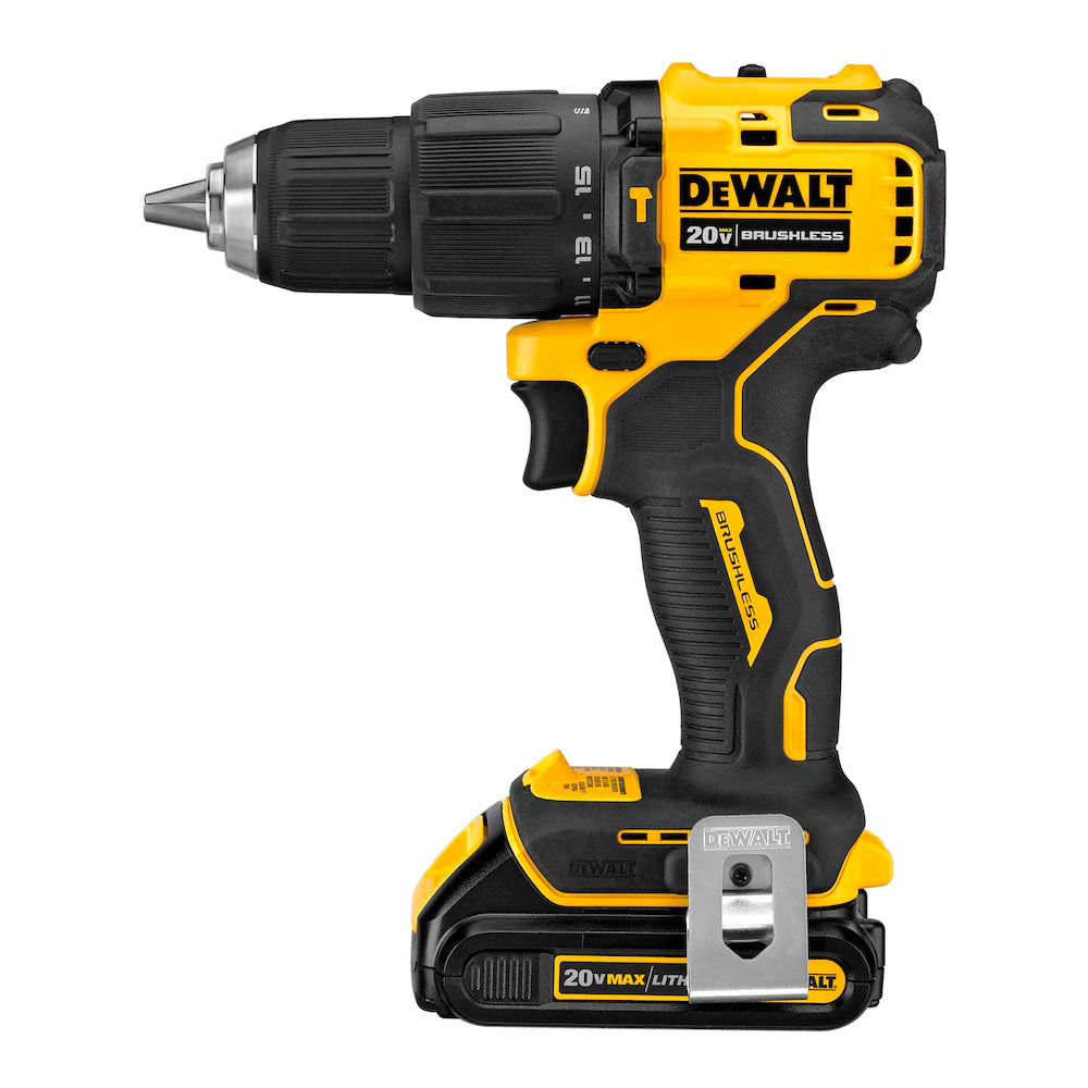 DeWalt DCK279C2 Atomic 20V Max Brushless Hammer Drill/Driver and Impact Driver Combo Kit