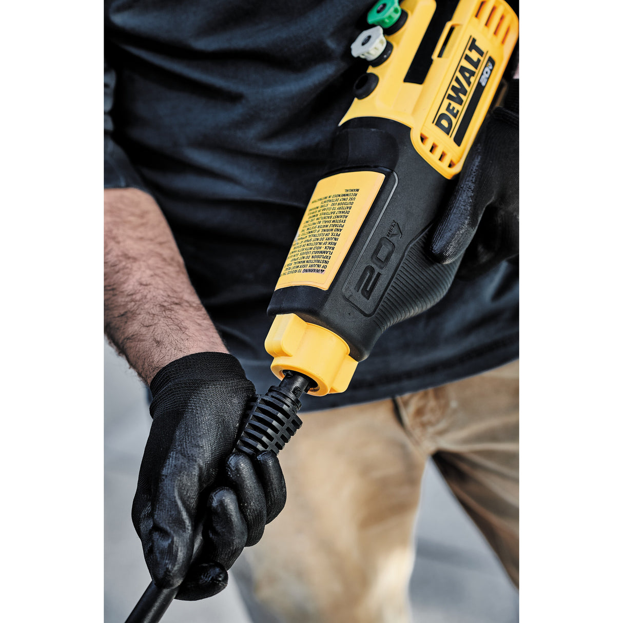 Limpiador eléctrico inalámbrico DeWalt 20V Max 550 PSI (solo herramienta)