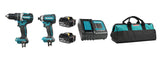 Makita DLX2180S 18V (3.0 Ah) LXT 2 Outil Combo Kit