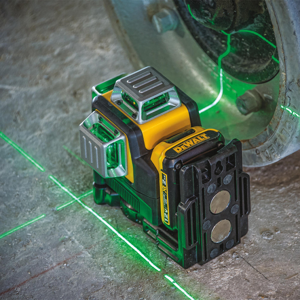 DeWalt Laser à ligne verte 12 V 3 x 360 DW089LG