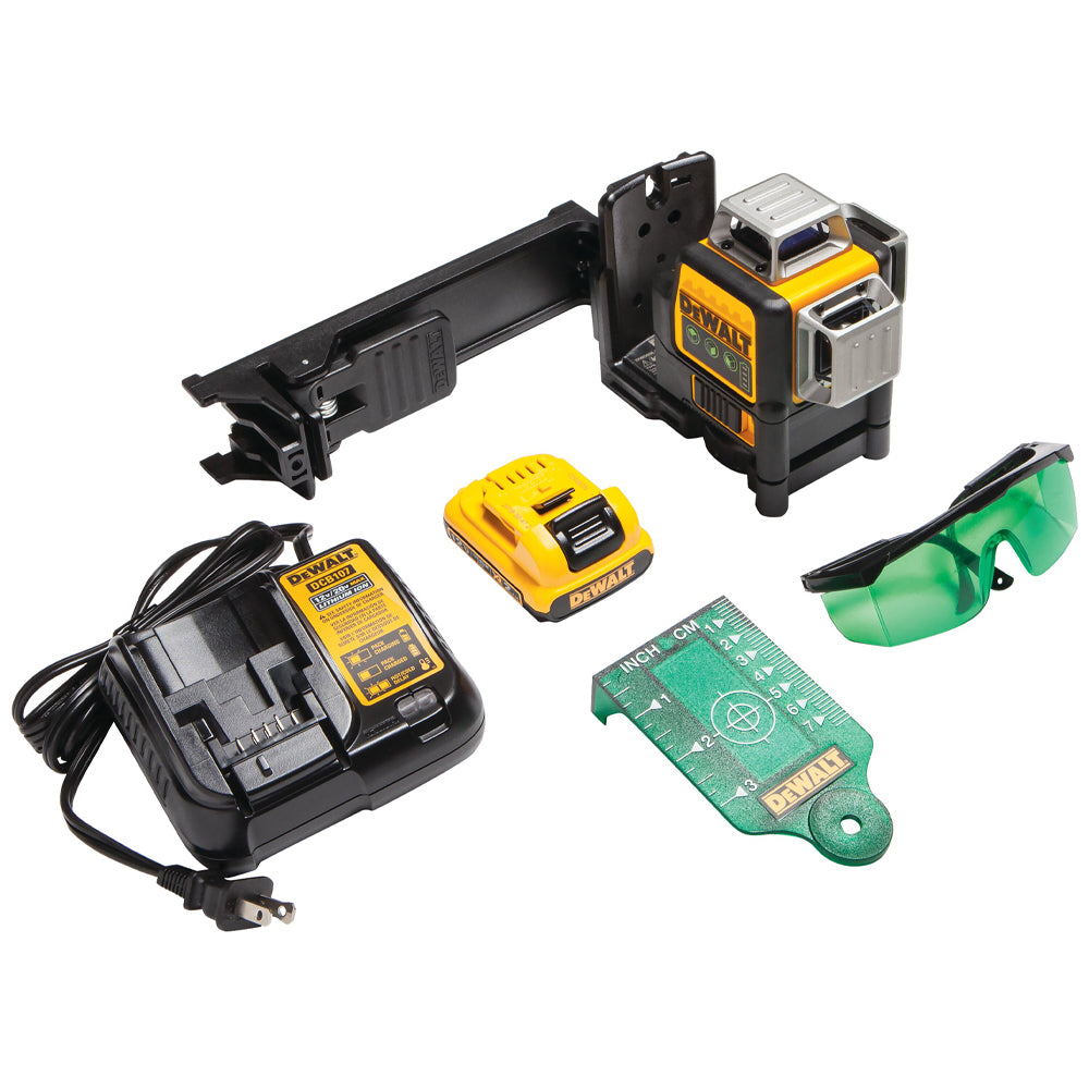 DeWalt 12v 3 x 360 Green Line Laser DW089LG