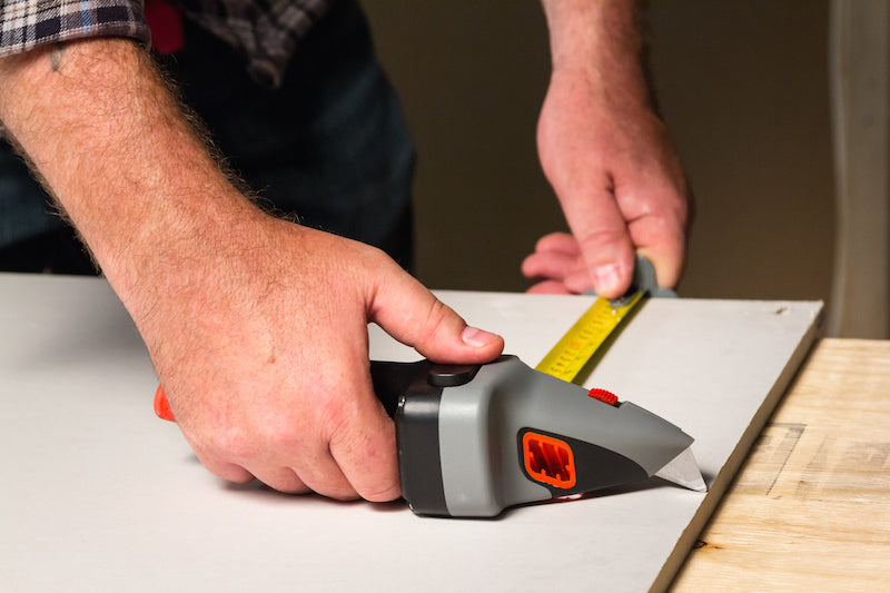 Drywall Axe Measuring Tape & Cutting Tool