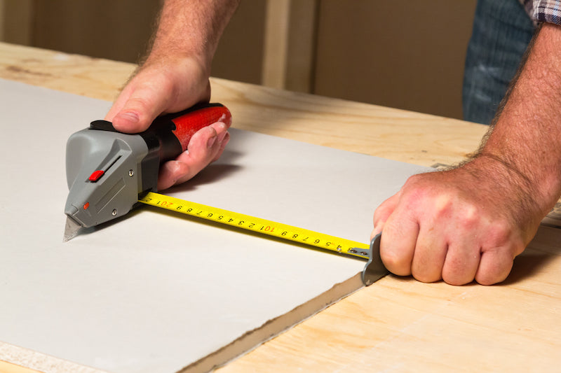 Tape measure shop cutter