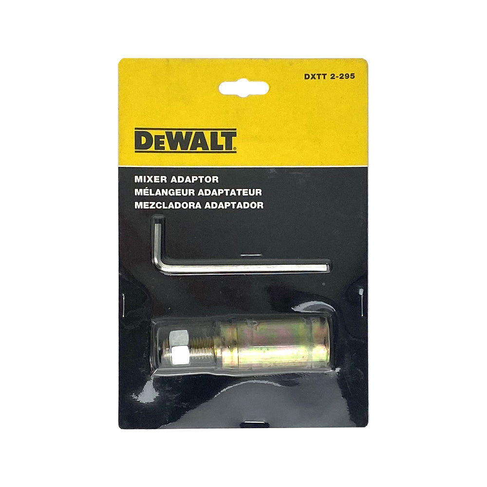 Adaptador mezclador DeWalt Pro con llave hexagonal