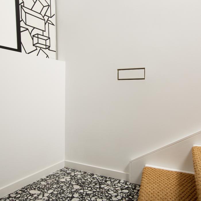 Aérateur mural affleurant Aria Luxe