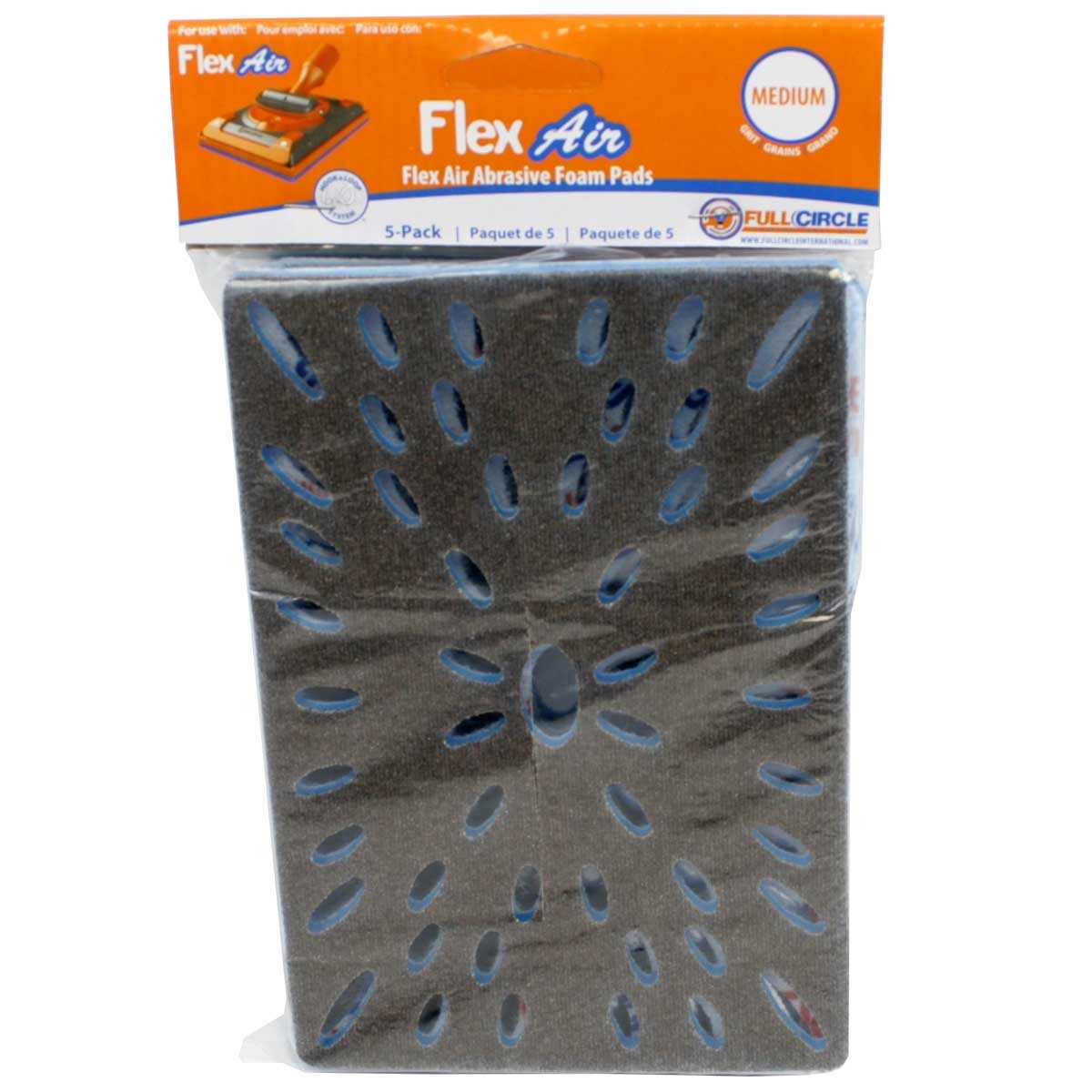 Full Circle Foam Air Sandpaper (5 Pack)