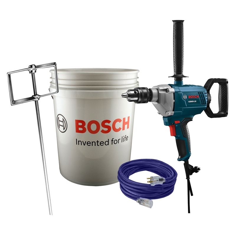 Bosch GBM9-16 Mud Mixer Combo Drill Kit
