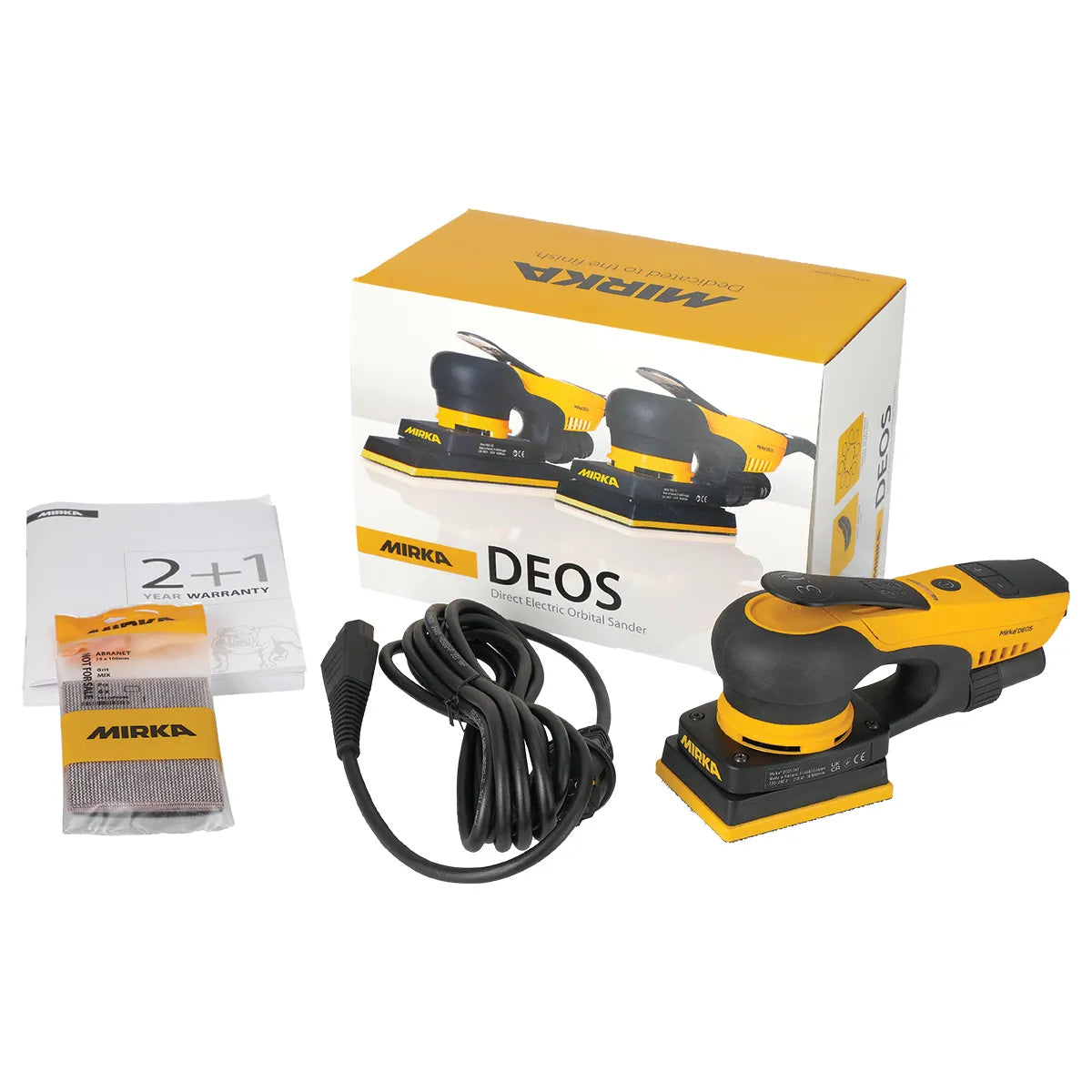 Mirka DEOS 3" x 4" Electric Sander 383x CV (MID3430201US)