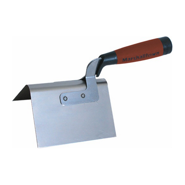 Marshalltown 5 x 3-1/2" Bullnose Outside Corner Trowel w/ DuraSoft Handle